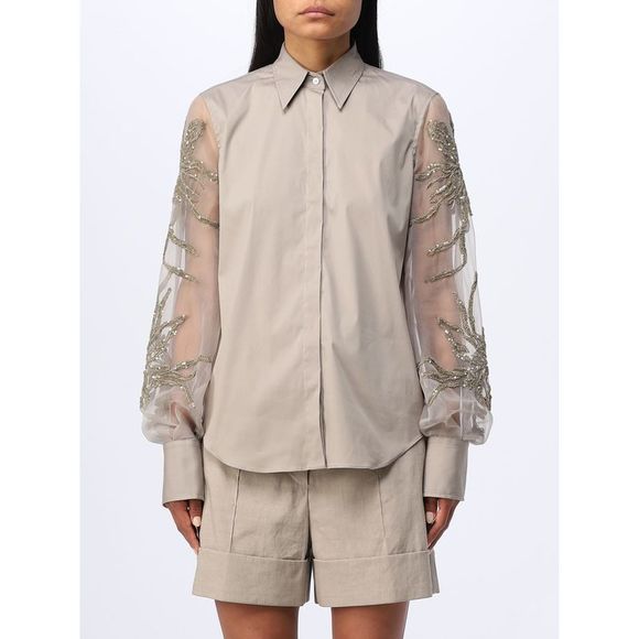 BRUNELLO CUCINELLI Jackets & Blazers - Brunello Cucinelli Coat Woman Forest Green